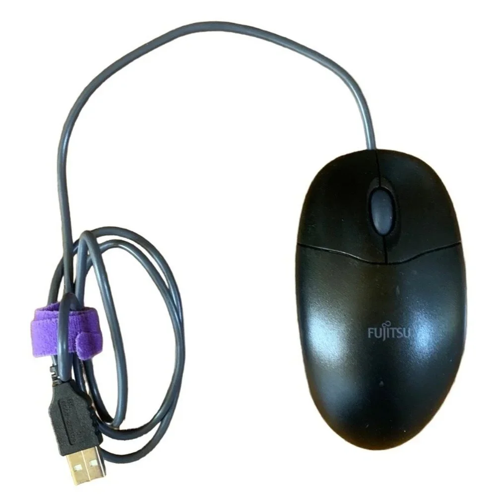 Fujitsu Wired Computer Mouse CP235813-01